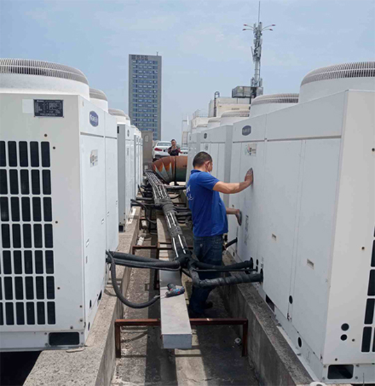 玛沁中央空调制热和不制冷系统维修方法